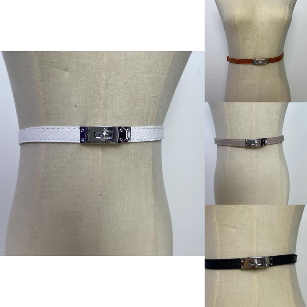 Waist Elegant Adjustable Belt For Women Featuring Stylish Pressure Lines Ideal For Blazers Skirts And