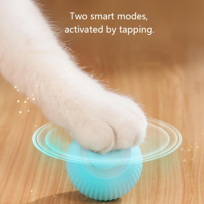 New Interactive Cat Toy Ball Smart Cat Toys Indoor Automatic Rolling Magic Ball Electronic Interactive Cat Toy