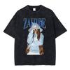 Camisetas Gráficas Vintage Lavadas Zahide Ballert Auf Lautlos Para Hombre Y Mujer, Camisetas De Moda Hip Hop, Camisetas3394