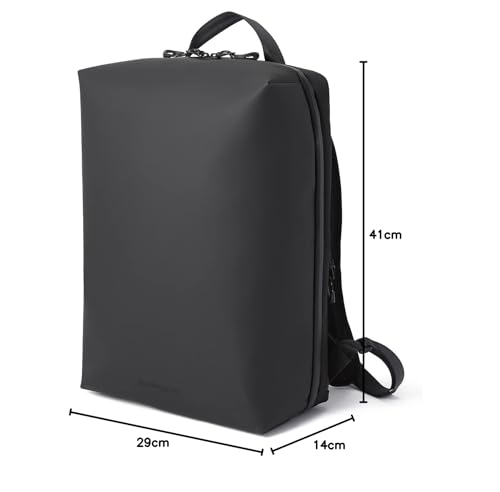 Beruf Urban Explorer 16 Backpack, Made In Japan, PC and A4 Storage, 16.5L, Black