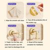 2Pcs Plastic Six Claw Hook Punch-free Cookware Spoon Storage Rack Kitchen Utensil Holder  for Home
