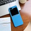 Colorful Matte Liquid Silicone Soft Case For For Samsung Galaxy Z Flip 6 5 ZFlip6 ZFlip5 Skin Friendly Folding Shockproof Cover Capa