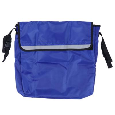 Sac de Main Courante pour Fauteuil Roulant Sac de Rangement pour Fauteuil Roulant Accessoire Sac Suspendu pour la Plupart des Fauteuils RoulantsBleu