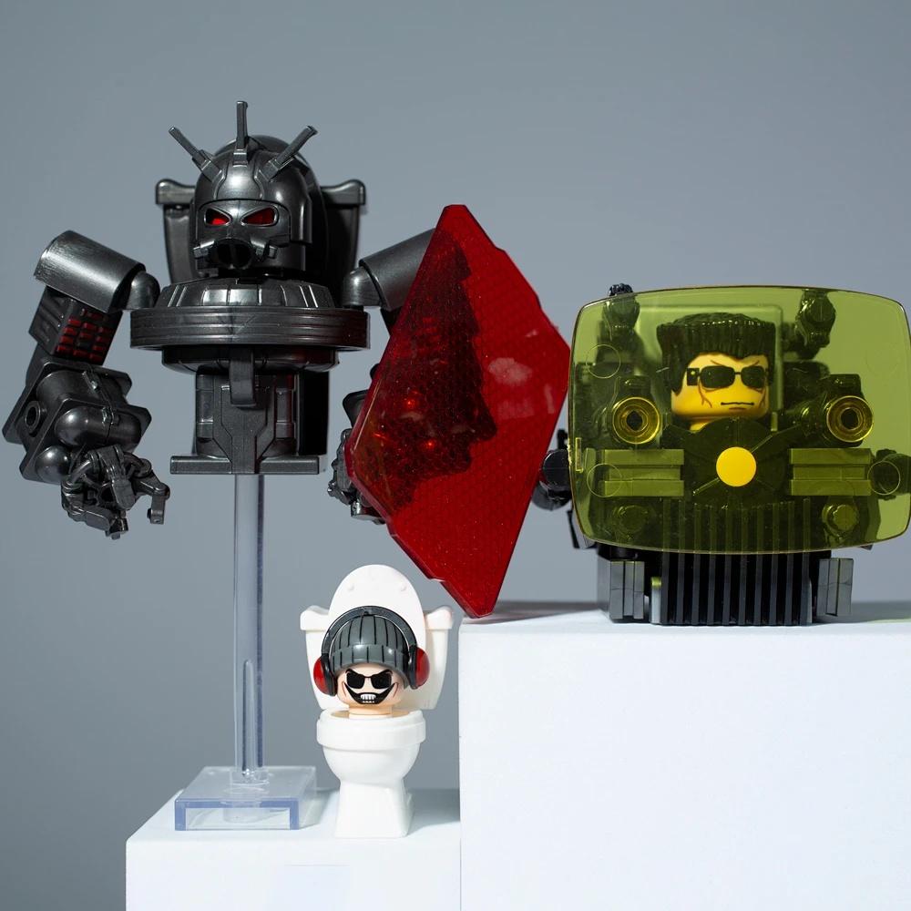 TV Man Toilet Man Assembly Building Blocks Toys