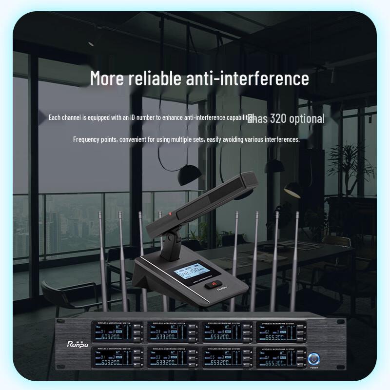 Runpu Professional Wireless Conference Microphone System (CN version)