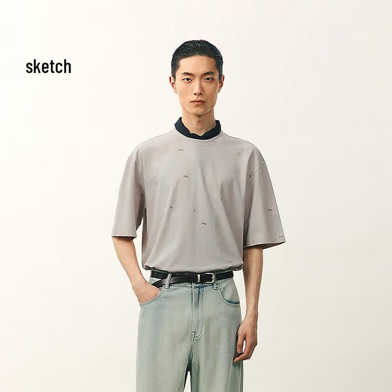 

CROQUIS Men s 2026 Summer Loose Fit Long T-Shirt M
