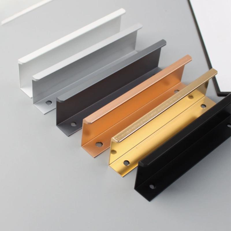 1 Stück Möbelscharnier ohne Bohren Schrankgriffe Versteckte Griffe Für Schränke und Schubladen Griffe Schrank Möbelscharniere