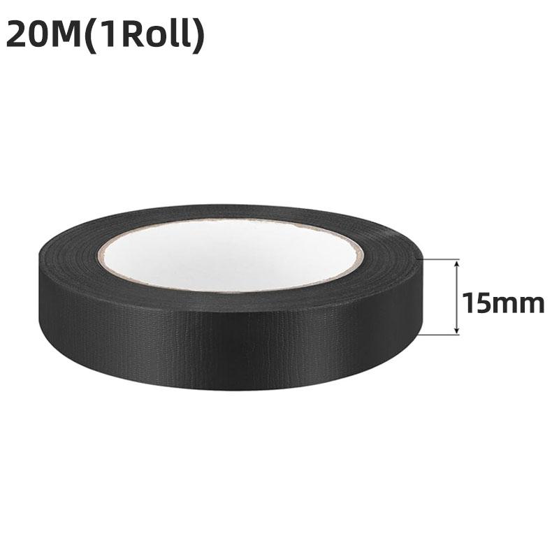 Black Flame Retardant Electrical Insulation Tape Strong Adhesive Wire Harness Tape for Electrical Wiring Waterproof Tape
