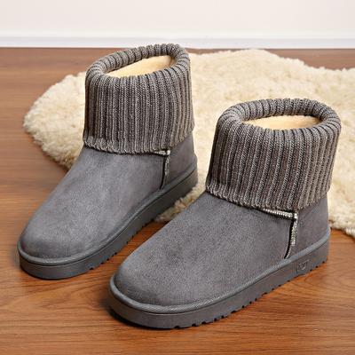 Thick-soled Snow Boots Women's 2025 New Winter Short Snow Cotton Boots Piled and Thickened Non-slip Warm Outer Cotton Shoes