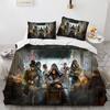 New Game A-Assassin S Creed Art Duvet Cover Pillowcase Bedding Set Kids Boy Bedroom Decoration Gift Single Double Large Size