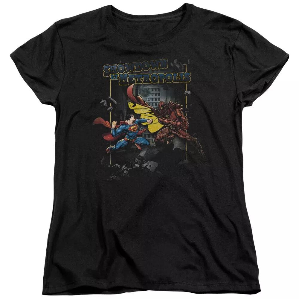 Superman  Showdown  Women s T-Shirt L