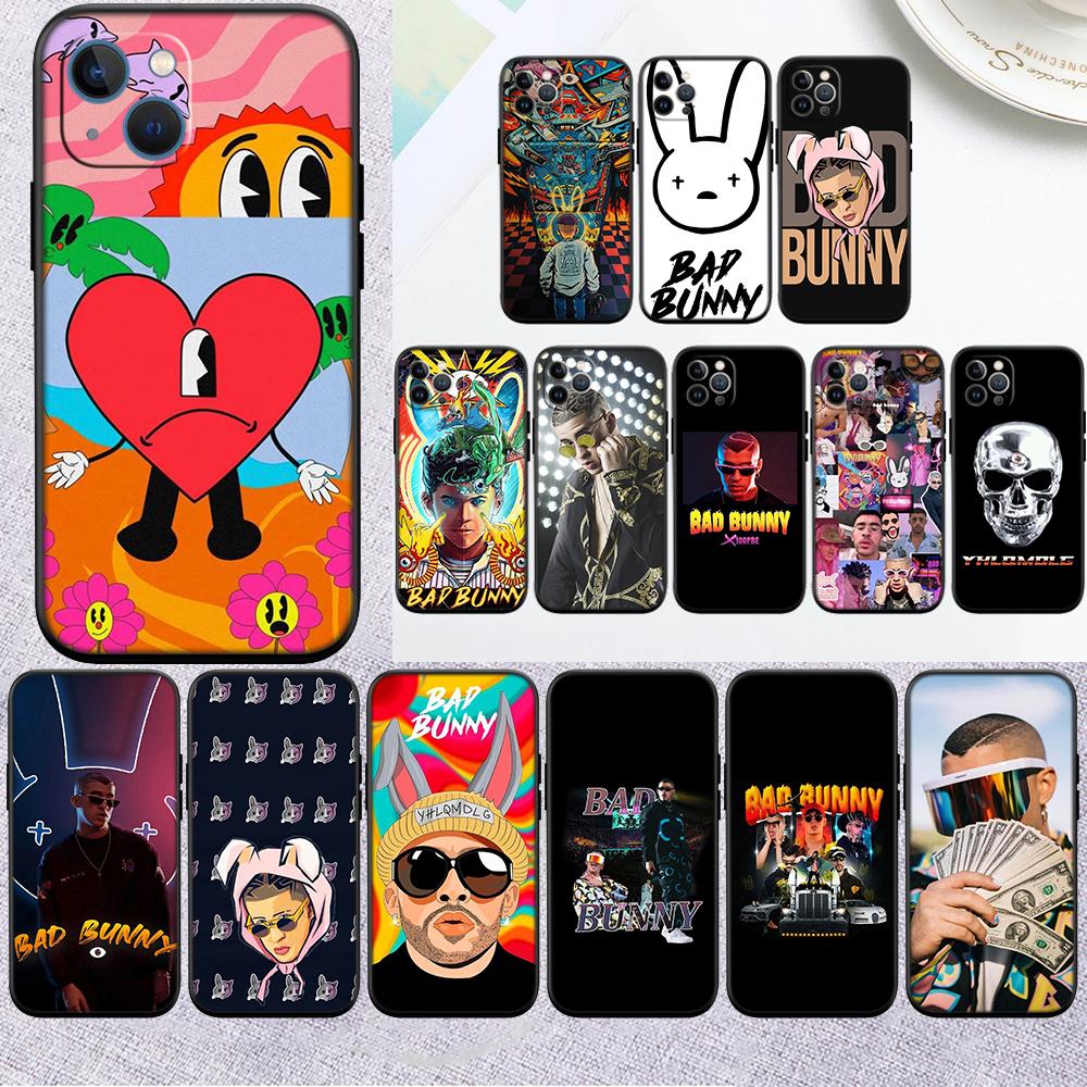 Bad Bunny New High-End Cover Phone Case for iPhone 16 15 14 13 Pro Max Plus Mini