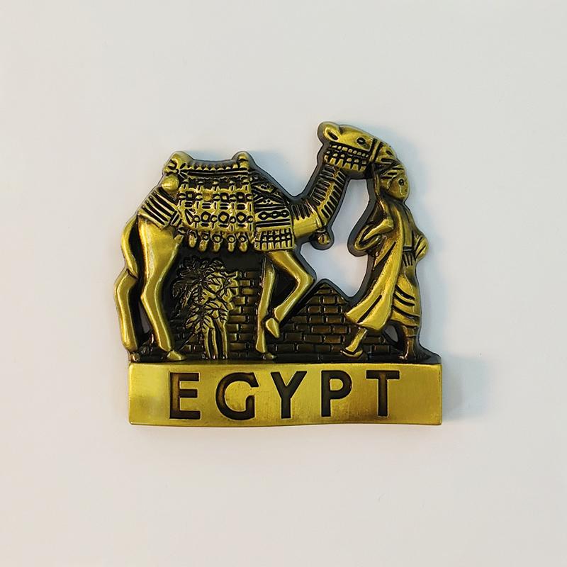 

Egypt camel Pyramid 3D Stereoscopic Tourism souvenirs Metal Decoration home Refrigerator magnets