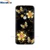 Soft TPU Case For Motorola Moto M Case XT1662 5.5inch Cute Cartoon Silicone Back Cover For Moto M Case XT1663 Phone Cases flower
