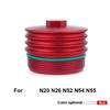 Aluminum Engine Oil Filter Cover Cap Spare Parts Fit for N20 N26 N52 N54 N55