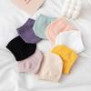 Hidden Female Socks Pure Cotton Invisible Ship Sock Cute Front Half Foot Socks