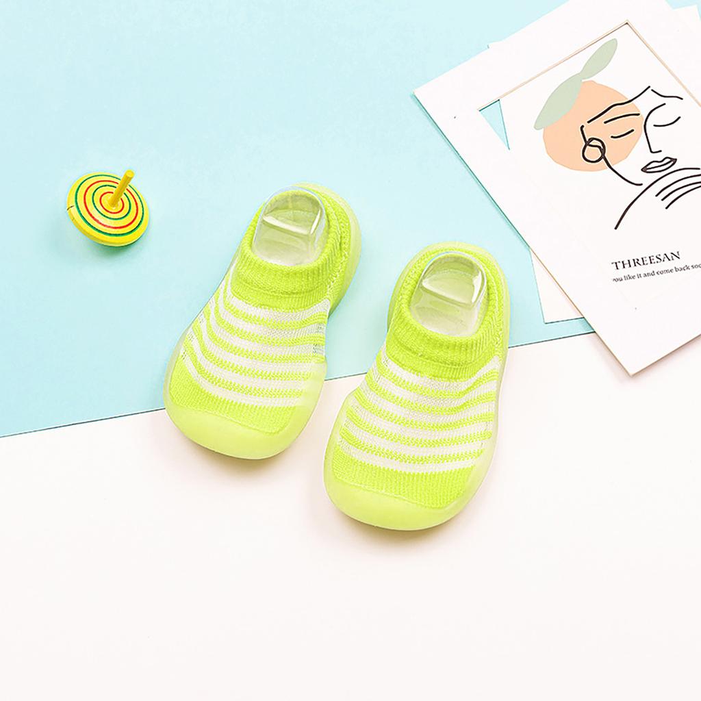 Baby Short Tube Soft Bottom Non- Breathable Indoor Floor Socks And Shoes