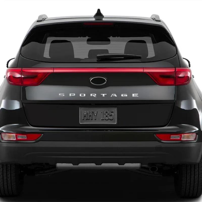 TYPT1 ABS Car Rear Trunk Body Letters Emblem Badge Sticker Decal for KIA Sportage Logo Optima Soul Sorento Niro Forte K3 Accessories