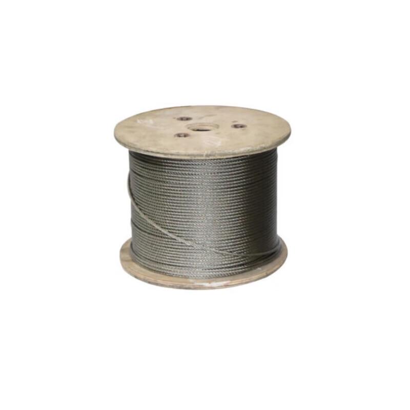 

HANDUNYOU 304 Stainless Steel Wire Rope, 10mm (7x19)