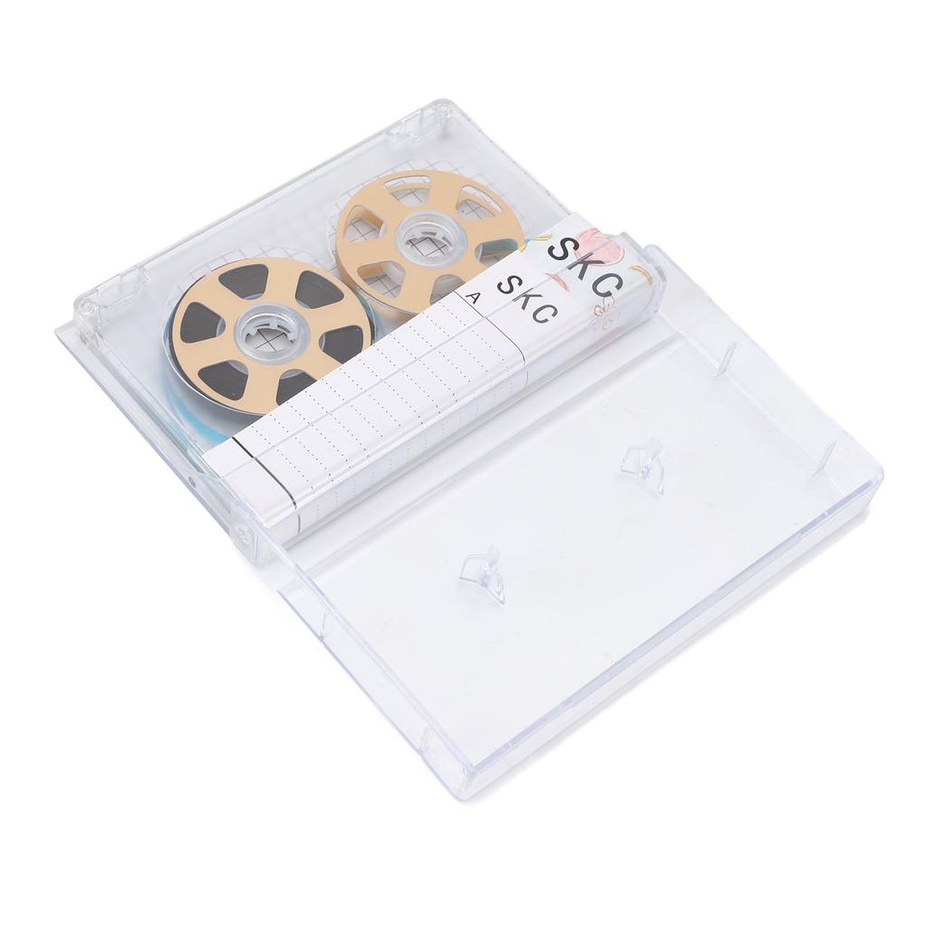 Reel To Reel Blank Cassette Tape 46 Minutes Normal Bias Low Noise High Output Transparent Sound Recording Cassette Tape