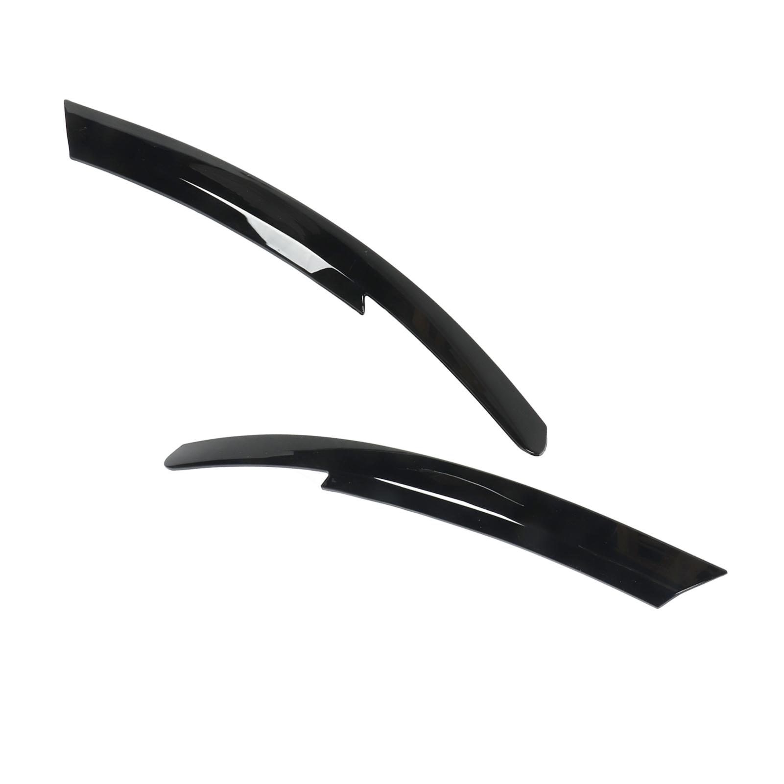 

Pair of Headlight Eyebrow Trim Left Right Protective Headlamp Eyelids Cover Replacement for HSV