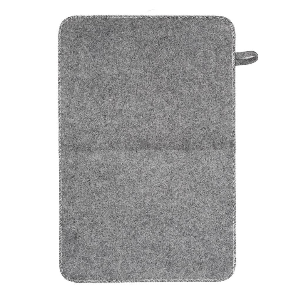 Felt Sauna Cusion Water Absorption SPA Heat Insulation Mat for Sauna Bath House Shower Room