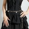 Fashion Heart Faux Pearl Waist Chain With Metal For Summer Womens Party Wear