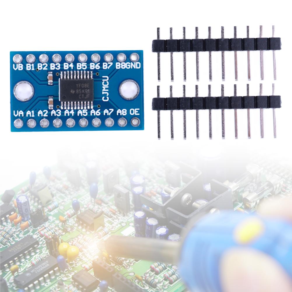 TXS0108E TTL Bi-directional Mutual Converter 3.3V 5V 8 Channel Logic Level Shifter Bi-Directional Module High Speed for Arduino