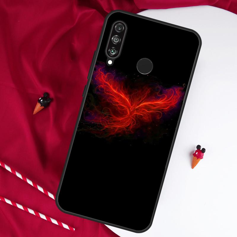 Phoenix Bird For Huawei Nova 12i 11i 8i 12s 9 10 SE Y90 Y60 Y70 Y72 Y61 Y91 P20 P30 P40 Lite P60 Pro Case