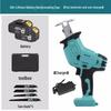 Xijiaer Cordless Reciprocating Saw CN Plug (adapter Included)