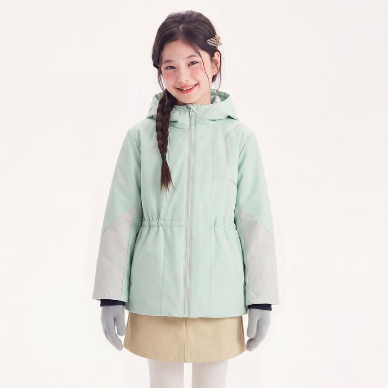 DEESHA Girls' 3-in-1 Outdoor Winter Down Jacket