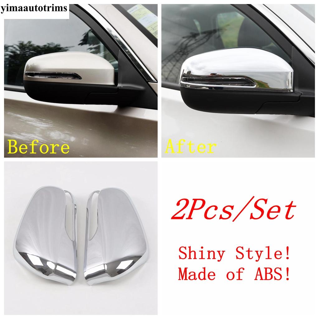 Rearview Mirror Rain Eyebrow / Window Wiper / Door Handle Bowl Cover Trim For Chery Tiggo 8 2018 -  ABS Chrome Accessories