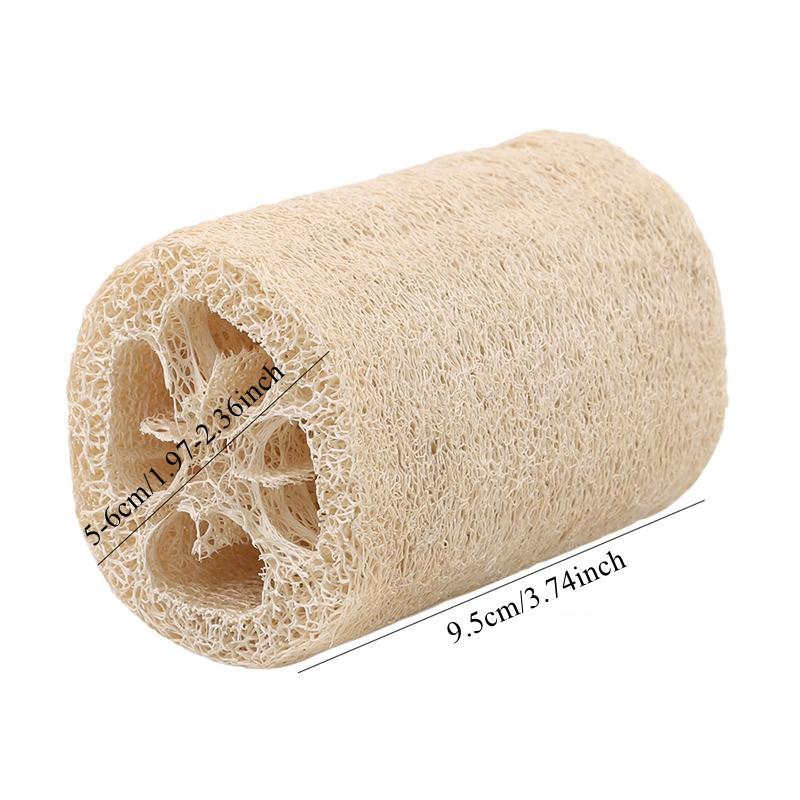 1PC Organic Loofahs Loofah Spa Exfoliating Scrubber Natural Luffa Body Wash Sponge Remove Dead Skin Made Soap NEW