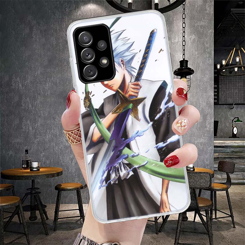 Hitsugaya Toushirou Bleach Soft Phone Case For Samsung Galaxy S22 S23 S24 S25 Edge S26 Ultra S20 FE S21 Plus + Fundas Coque Gala