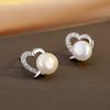 Temperament Light Luxury Design Stud Earrings + Exquisite High-End Earrings Women'S Earrings Customization