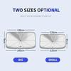 2026 Hot For Renault Hub Caps Car Uv Protection Folding Shading Car Umbrella Front Windshield Sunshade For Renault Clio 4 Megane