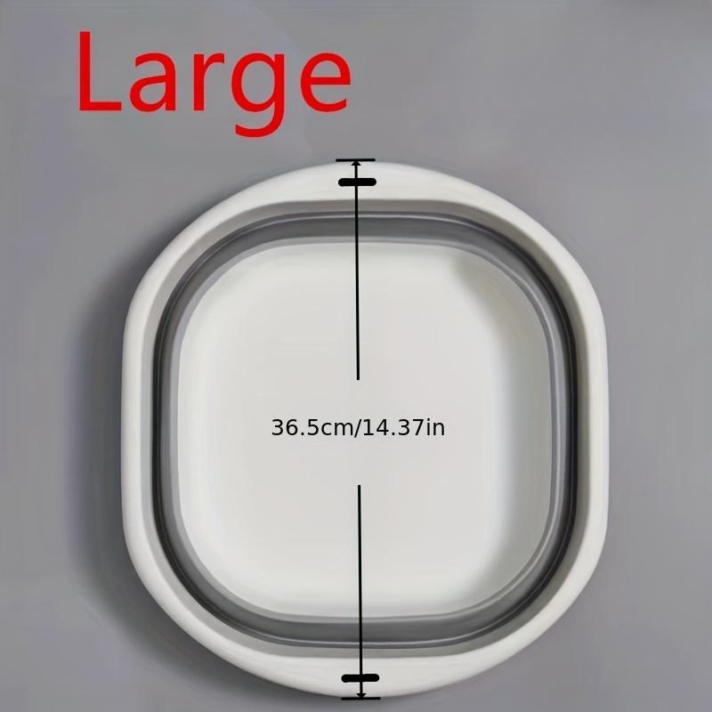 Foldable Washbasin Binaural Portable for Home Dorm and Outdoor Use for Foot Washing Hand Washing Essential for Back Toschool