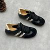 Round-toe Shoes - Versatile Casual Soft-soled Shoes for Sports, Flat-bottomed Women's Single Shoes