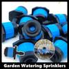 50PCS New 360 Degre Water Dropper Head Adjustable Garden Adjustable Irrigation Drippers Plastic Watering Sprinkler Flow Head