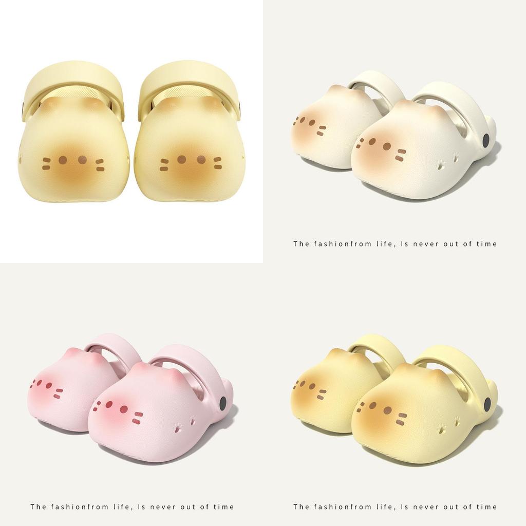 Cat Plush Sandals With Non Slip Eva Sole For Kids And Adults