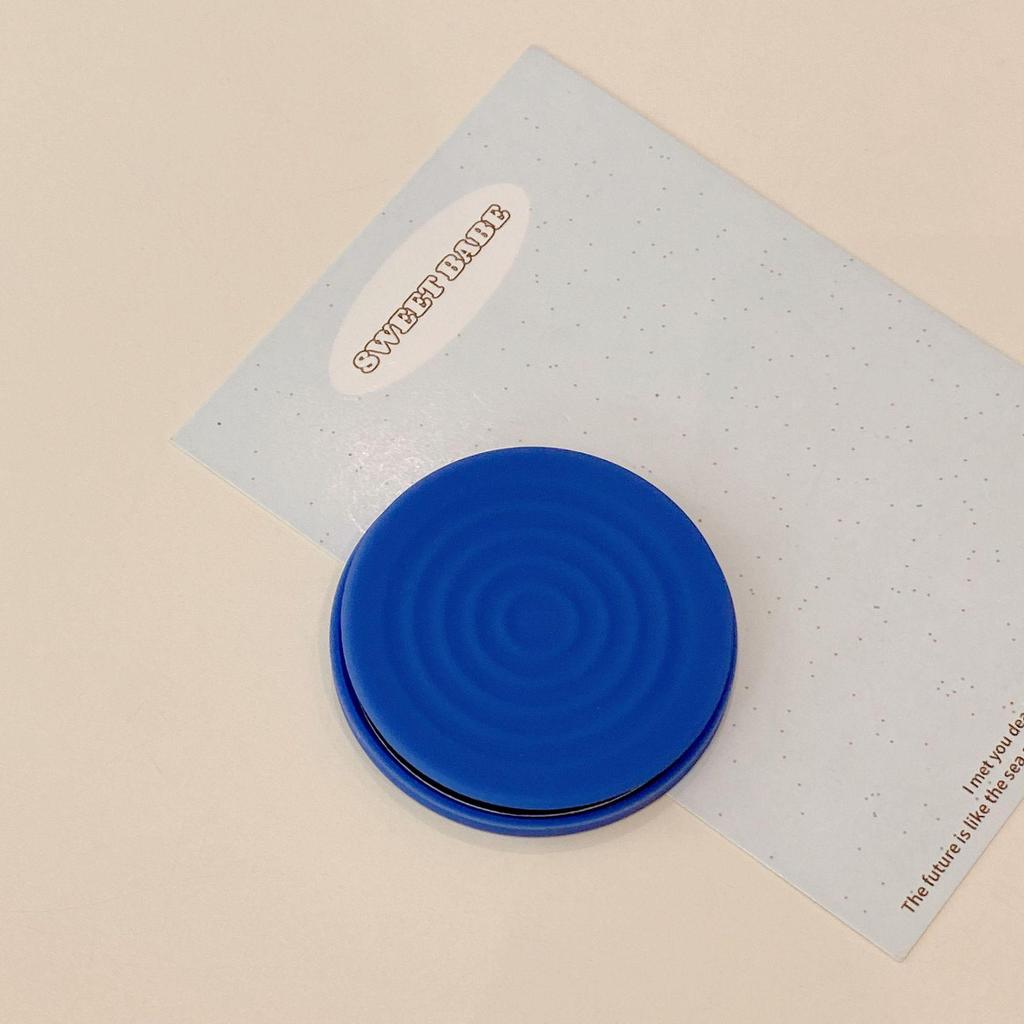 Water Ripple Silicone Phone Case with Magnetic Folding Stand