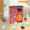 Mini Capsule Toy Machine with 6 Surprise Eggs Collectible Cartoon