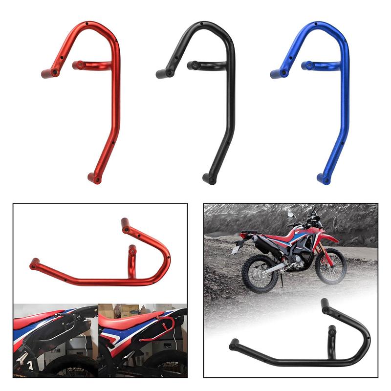 Motorbike Rear Passenger Pillion Grab Aluminum Alloy Handle Armrest Rail for Honda CRF25