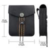 Medieval Viking Money Pouch Bag Fanny Pack Cosplay Halloween Costume Accessories Waist Bag Unisex PU Leather Coin Purse Bag