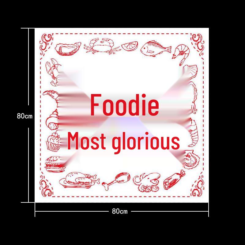 Xihe Disposable Waterproof Oil-Proof PE Tablecloth