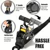 Automatic Retractable Cargo Straps with Heavy Duty Tensioner, Shrink Tensioner Strap, Luggage Rope, Motorcycle Strap, Fixed Tightening Strap