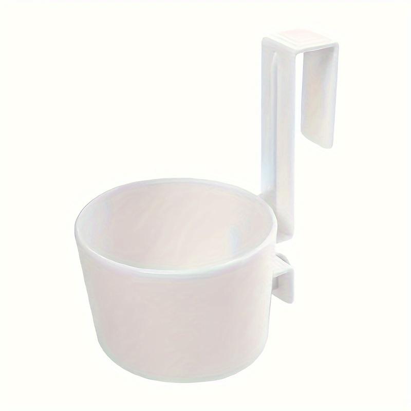 

1 шт. Настенный держатель для фена и полка для хранения в ванной - Организуйте и храните свой фен для легкого доступа в ванной белый