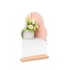 Attraktiver Spiegelaufkleber mit unregelmäßigem Blumenmuster zum Selbermachen