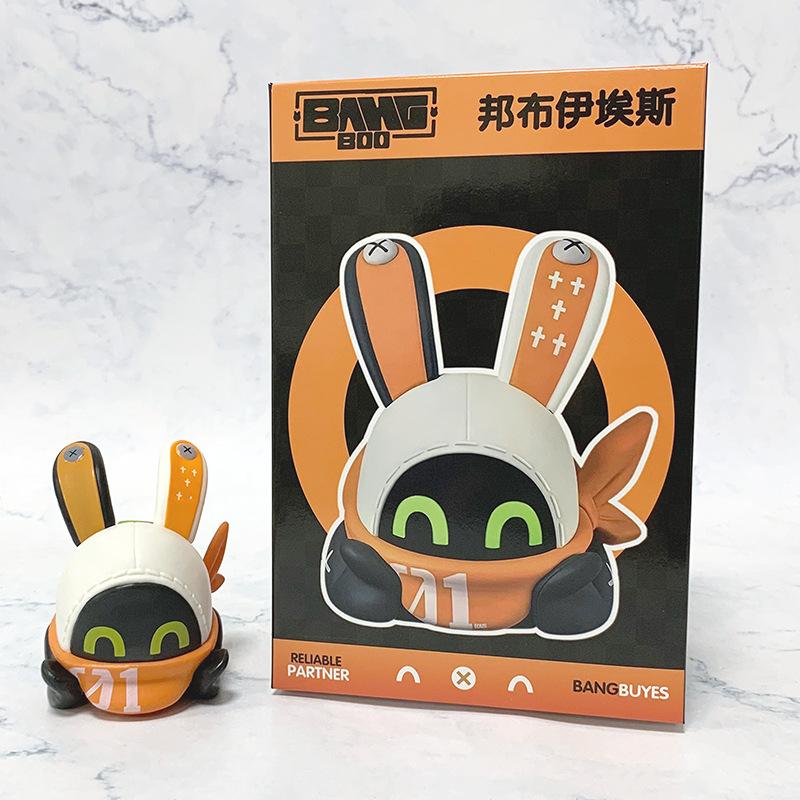 Fashnics Game Zenless Zone Zero Cute Ease Bangboo Eous Fairy Figure Model Toys Car Decoration 7.5Cm