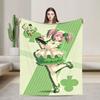 Japanese S-Shugo C-Chara! Blankets Kids Adults  Flannel Throw Blanket For Living Room Warm Soft Custom Quality Bedspread Gift